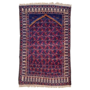 Antique Turkmen rug